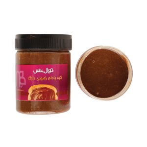 کره بادام زمینی شکلات تلخ 90%